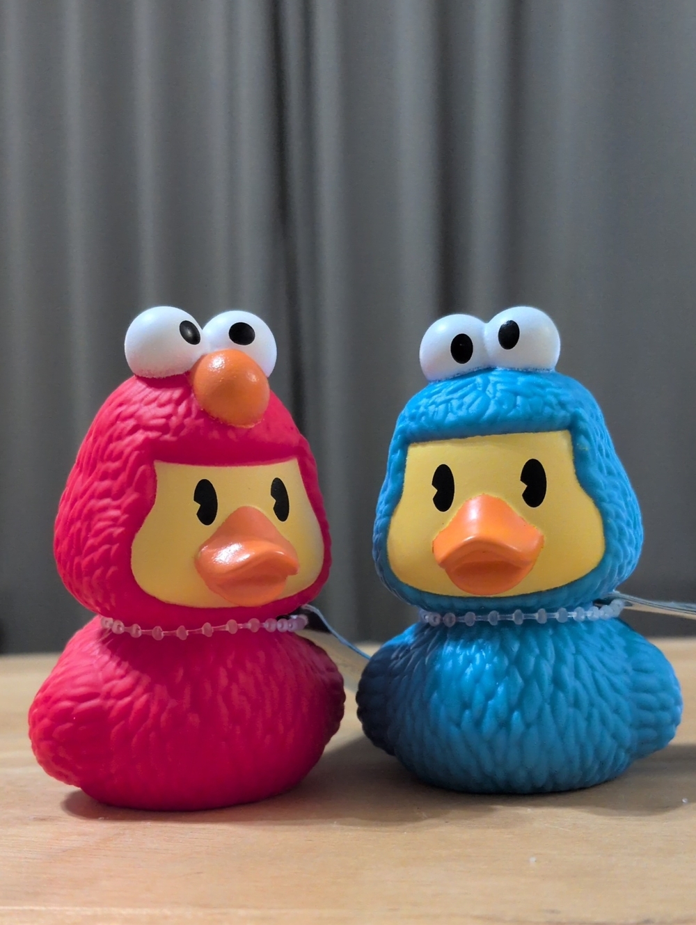 Elmo And Cookie Monster Ducks
